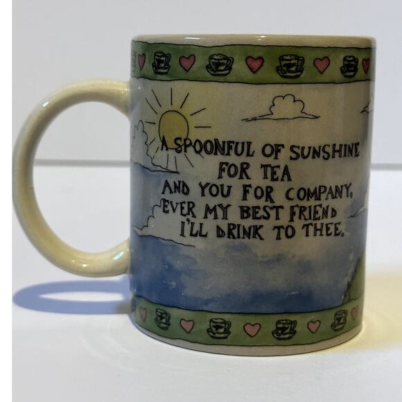 Boyds Bears Mug Bailey & Emily Forever Friend Bearware Pottery Coffee Mug - Picture 3 of 8